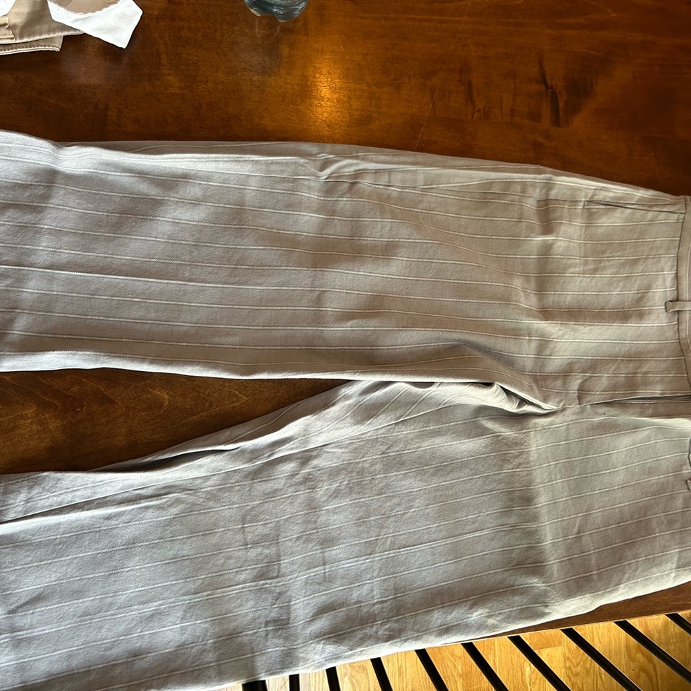 J Jill striped capri pants